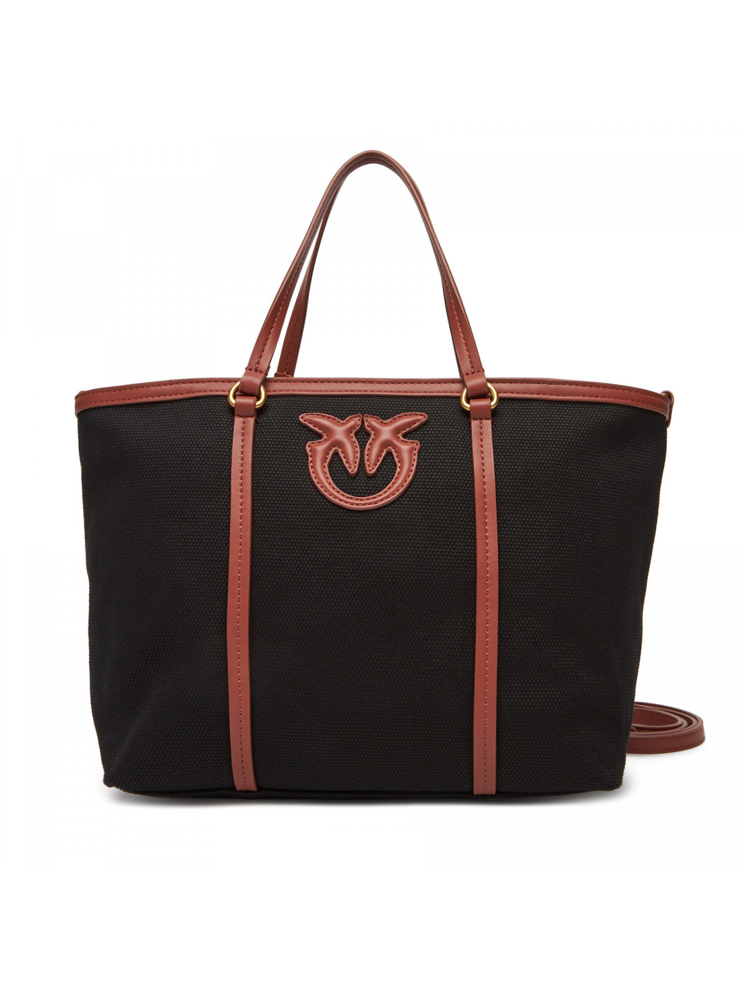 Kabelka PINKO Miranda Shopper Classic PE 25 PLTT 104714 A2G2 Černá